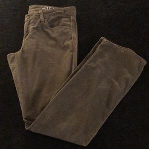 Gap bootcut corduroy pants.